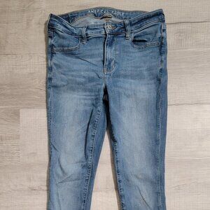 American Eagle Women's Long Next Level Stretch Skinny Jeans